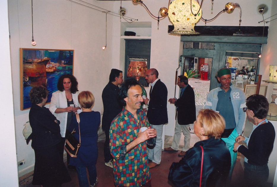 Vernissage “Blu sonoro”