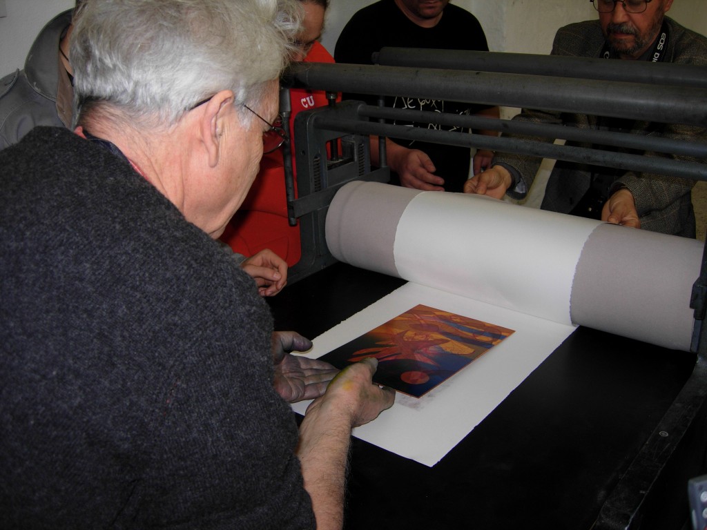 Atelier de gravure expérimentale